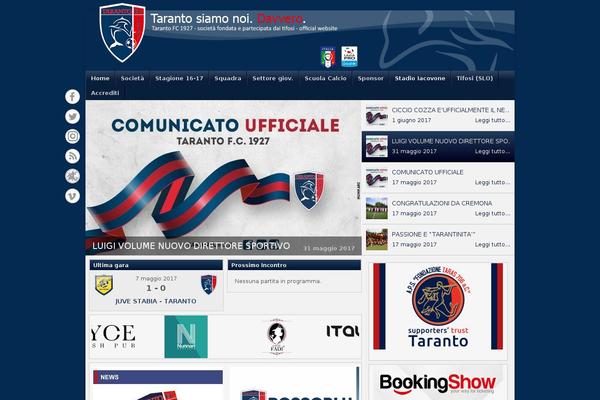 tarantofc.it site used Saraswati Blog