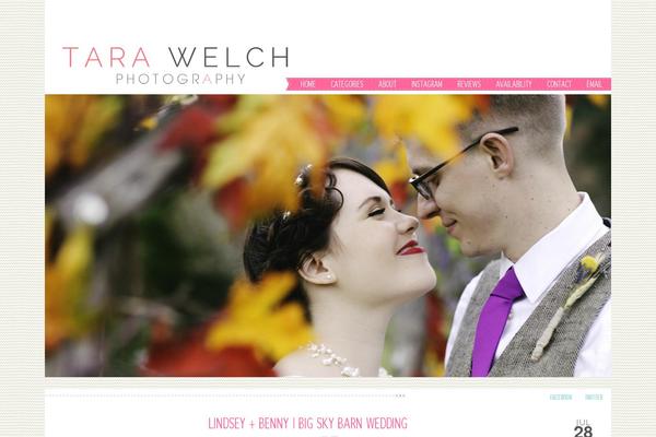 Prophoto4 theme site design template sample