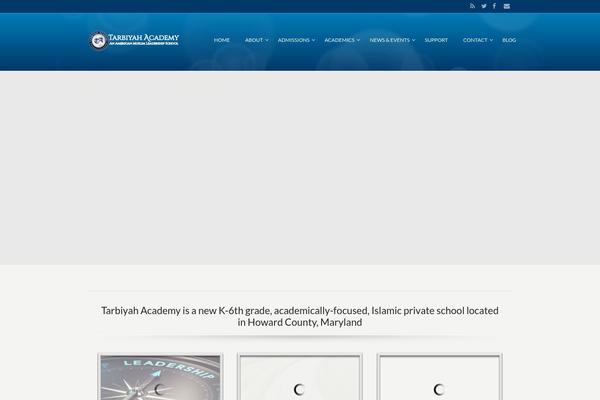 Karma Child theme site design template sample