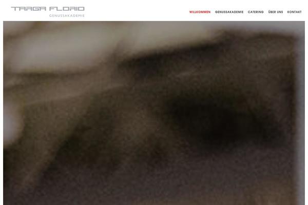 BERG theme site design template sample
