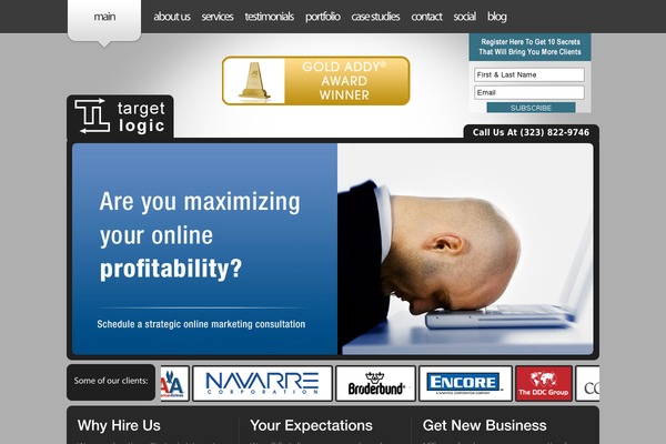 Stockholm theme site design template sample