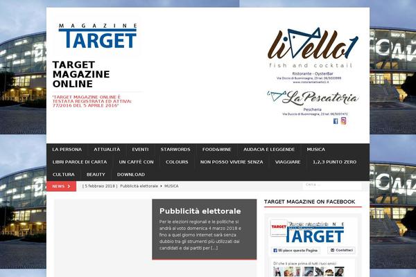 MH Magazine theme site design template sample