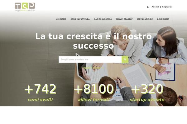 LMS theme site design template sample