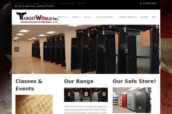 Total theme site design template sample