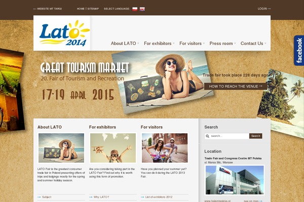 Maktub theme site design template sample