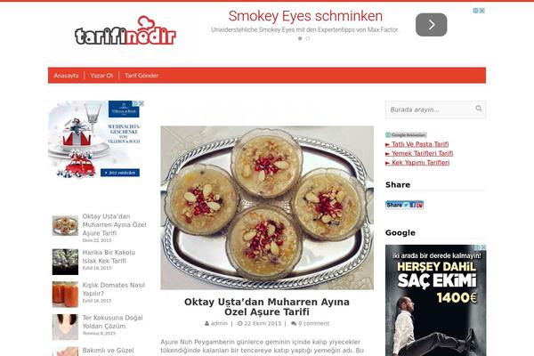 tarifinedir.com site used WP Macchiato
