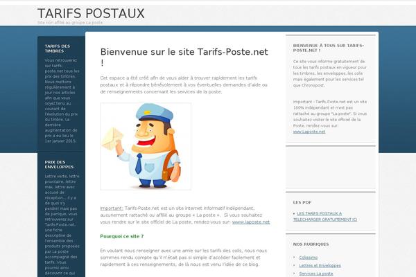 Generatepress-child theme site design template sample
