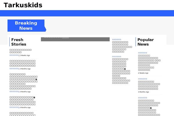 Bizberg theme site design template sample