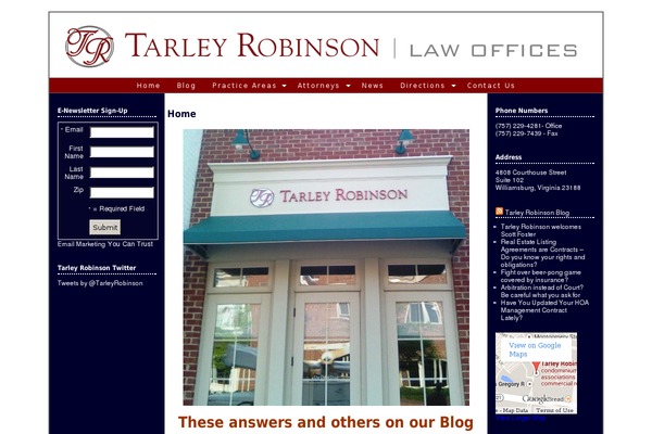 tarleyrobinson.com site used Tarleyrobinson3