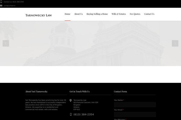 Site using Contact Form Builder plugin