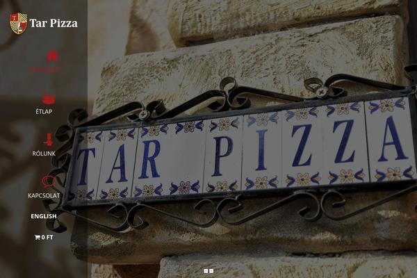 tarpizza.com site used Cuisinier