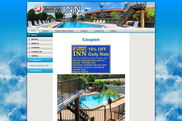 Site using Elementor plugin