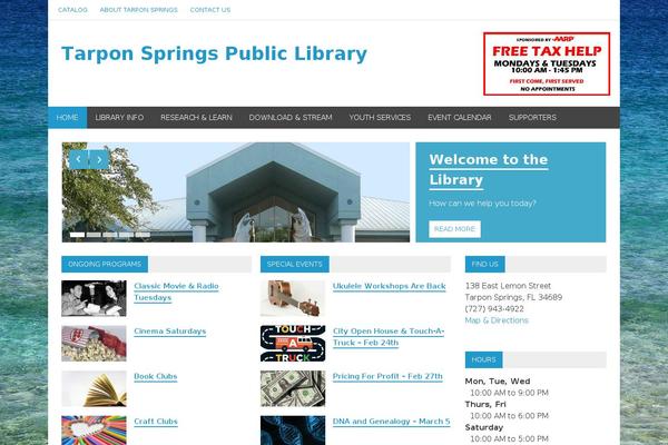 Merlin theme site design template sample