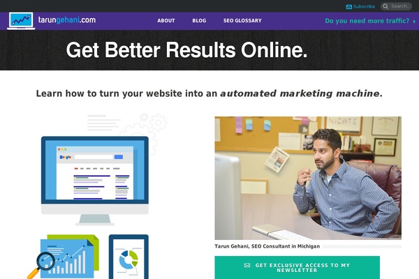 Site using Qt-megafooter plugin
