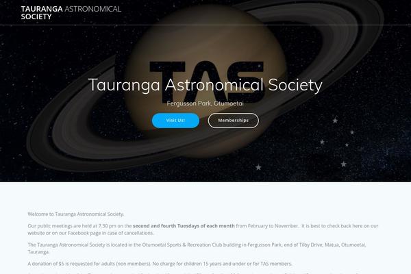 Site using Stars-at-night plugin
