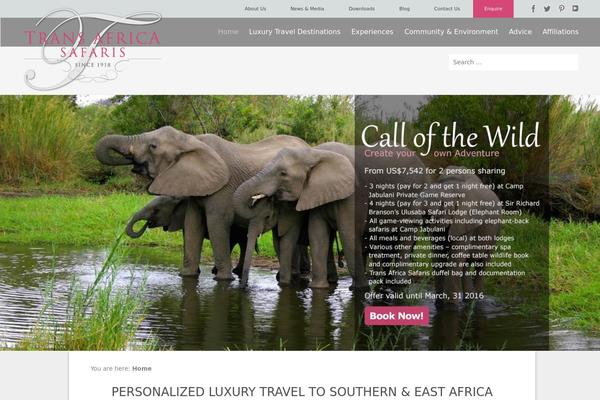 tas101.com site used Transafricasafaris