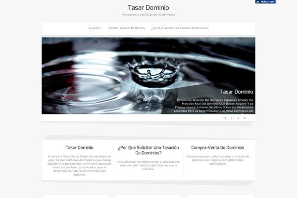 Zenon Lite theme site design template sample