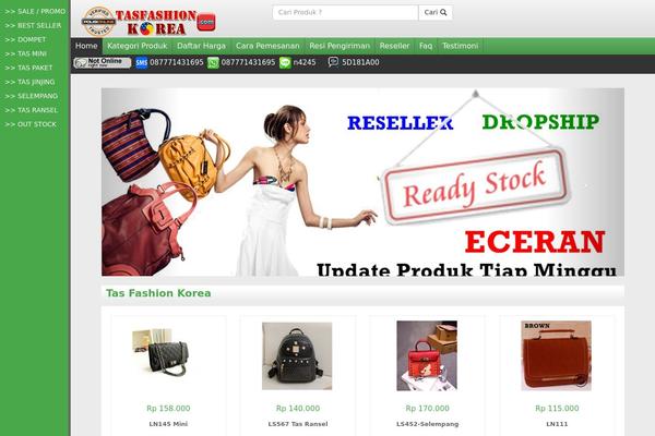 PasarBaru theme websites examples