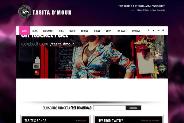 IronBand theme site design template sample