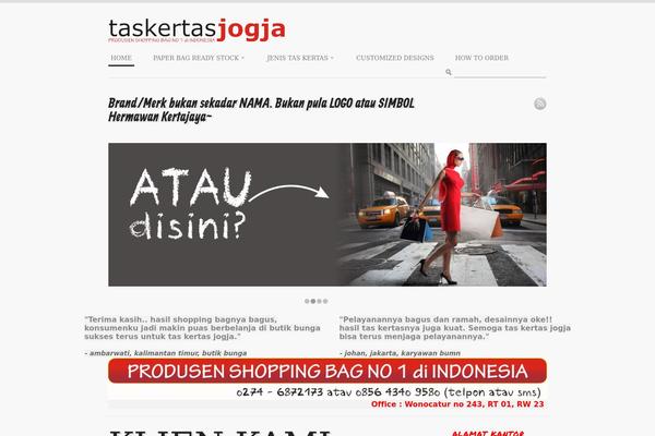 Briefed theme site design template sample