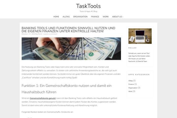 NS Minimal theme site design template sample
