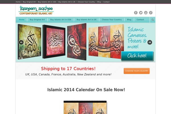 tasneemsachee.com site used Modernize