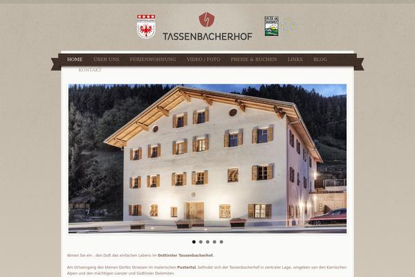 Hotel-wp theme site design template sample