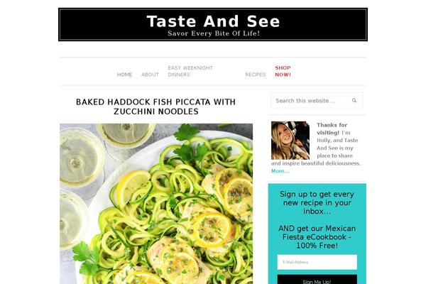 tasteandsee.com site used Foodiepro-v443