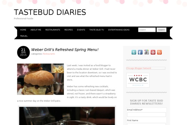 Site using Yelp Widget Pro plugin