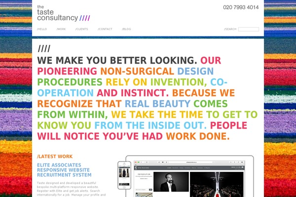PILE theme site design template sample