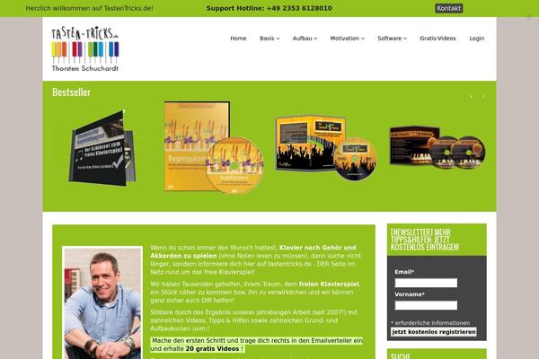 Site using Shortcodes-ultimate-extra plugin