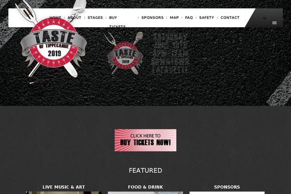 Hestia theme site design template sample