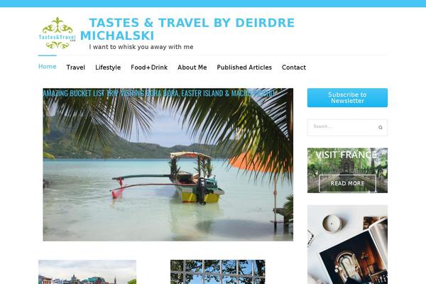 tastesandtravel.com site used Metro-magazine-pro