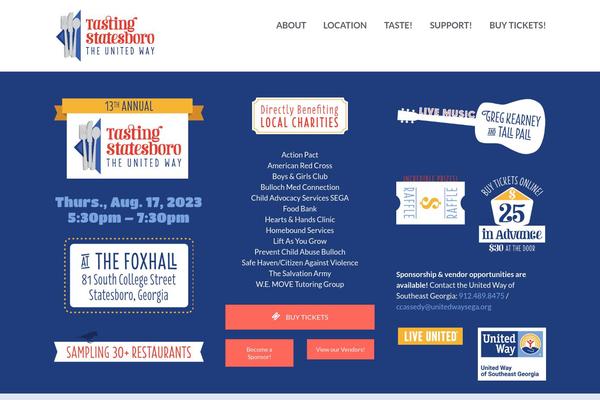 Mana theme site design template sample