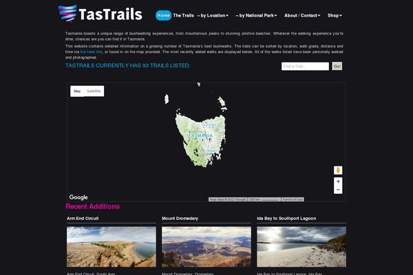 Site using Flickr Justified Gallery plugin
