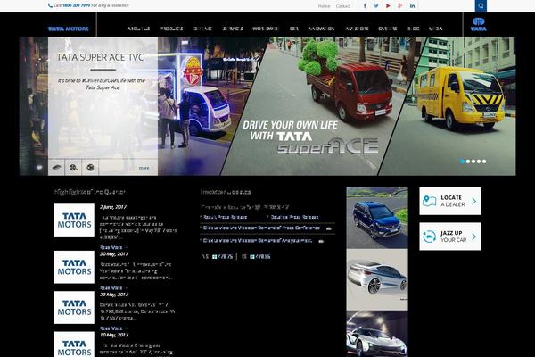 tatamotors theme websites examples