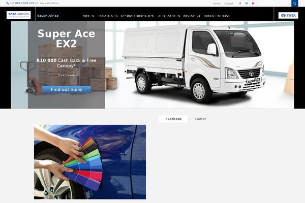 tatasuperace.co.za site used Tatamotors