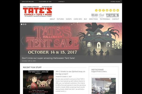 tates theme websites examples