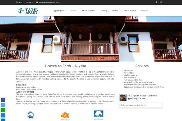 Site using Better-weather plugin
