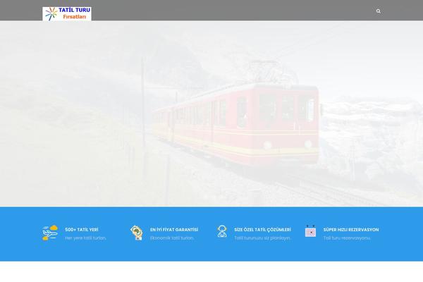 TravelTour theme site design template sample