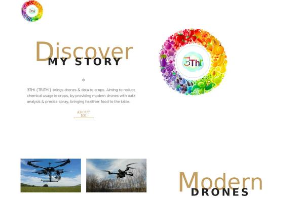 Alpha theme site design template sample