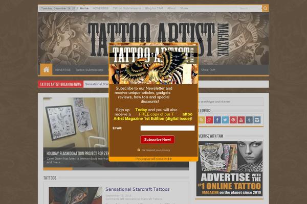 Sahifa theme site design template sample