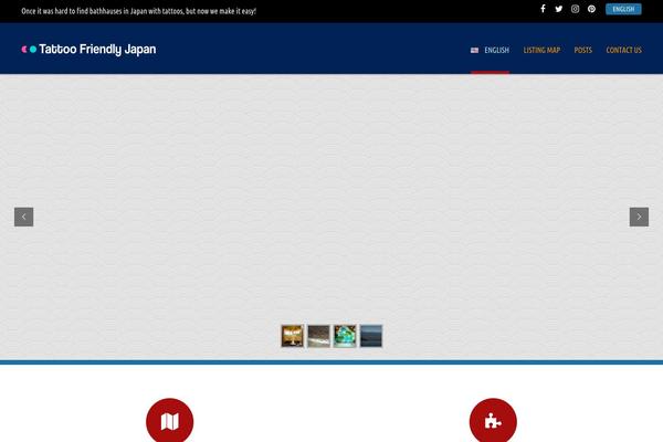 Directory2 theme site design template sample