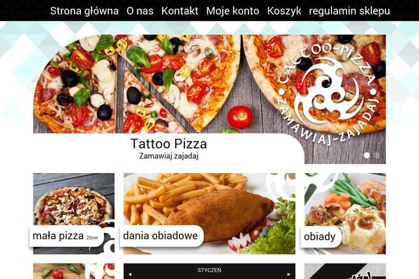 tattoopizza.pl site used Tattoopizza