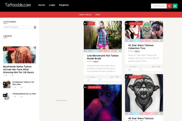 Site using Anthemes-reviews plugin