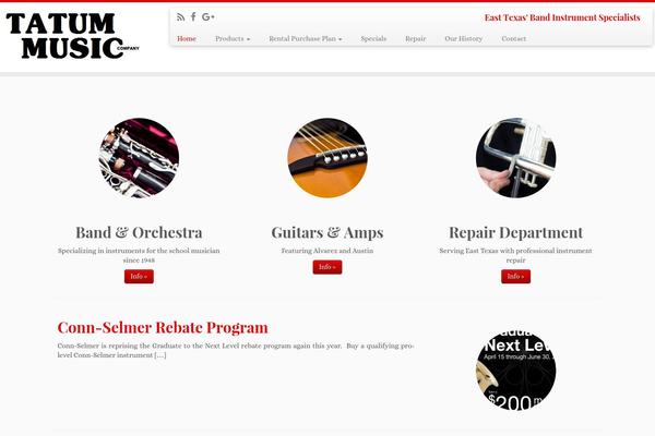 Customizr-child theme site design template sample