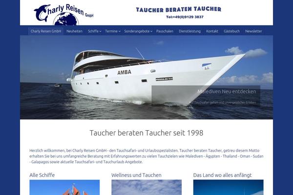 Thempera Child theme site design template sample