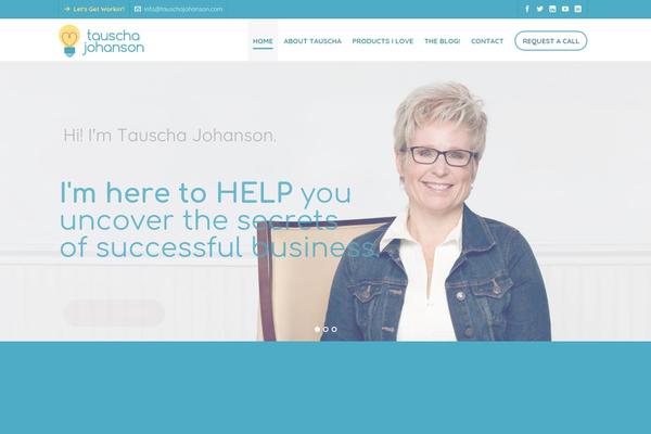 Highend theme site design template sample