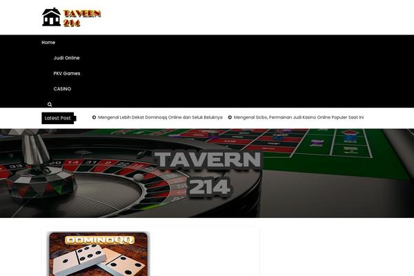 Newslist theme site design template sample