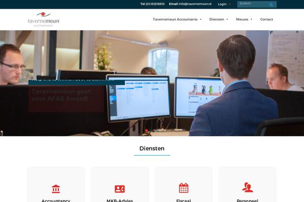 Ample theme site design template sample